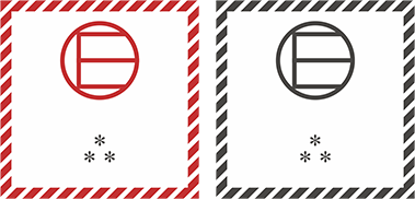 Маркировочный знак освобожденного количества