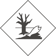 Маркировочный знак вещества, опасного для окружающей среды